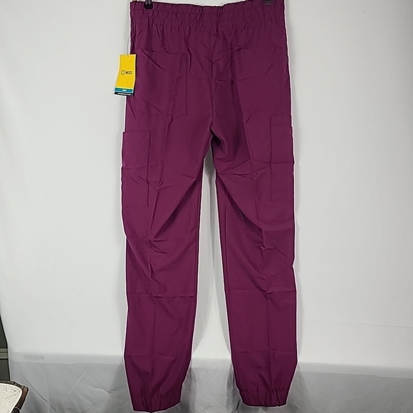Wonder Wink Men's Jogger Scrub Pants Wine Sz L Tall - Picture 6 of 7